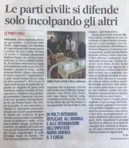 Il Gazzettino, Ed. Pordenone, 20.06.2019, p. III